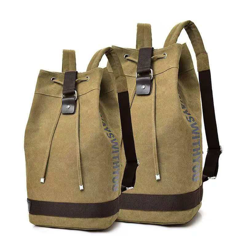 Embroidery Fashion - 2026 Canvas backpack with dual shoulder