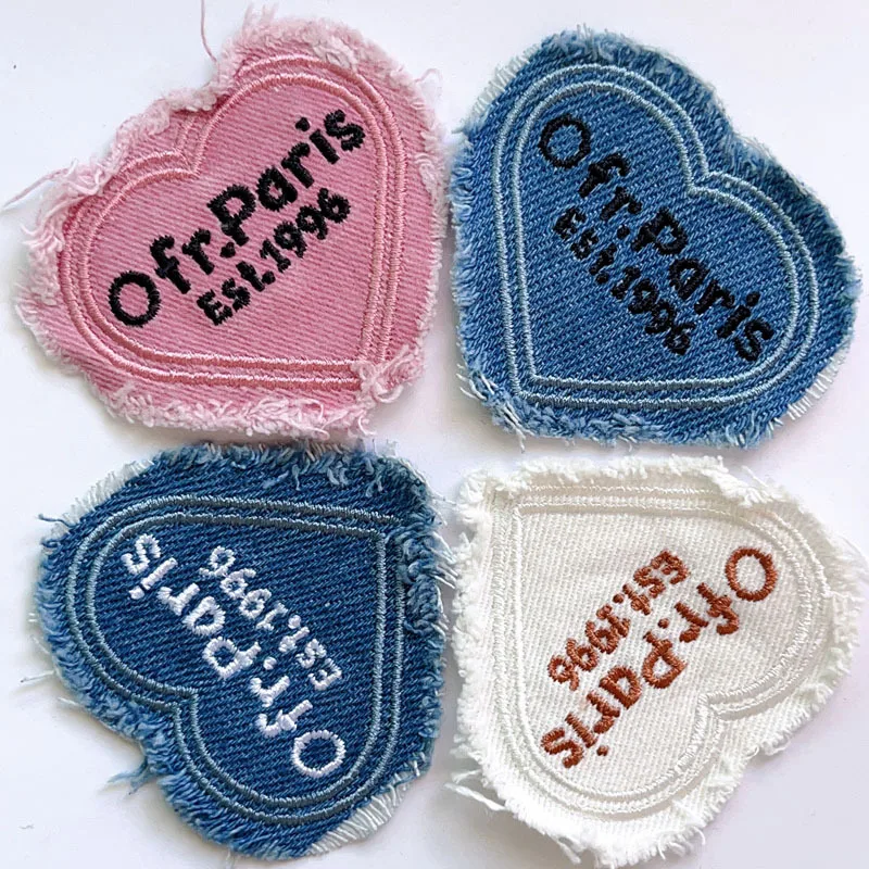 Embroidery Artist - Pink Heart Applique for Clothes Sewing