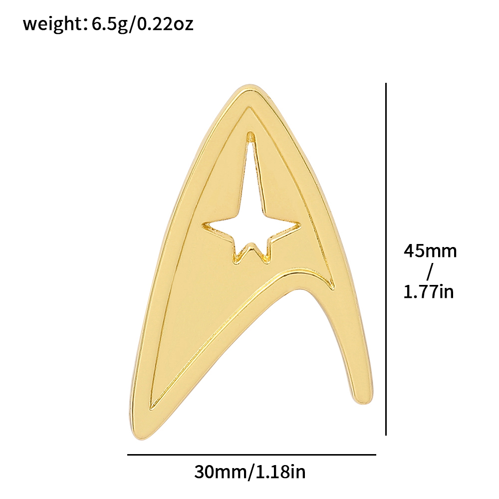 Star Trek Enamel Pins Sci-fi T - огляд і ціна Embroidery Textile