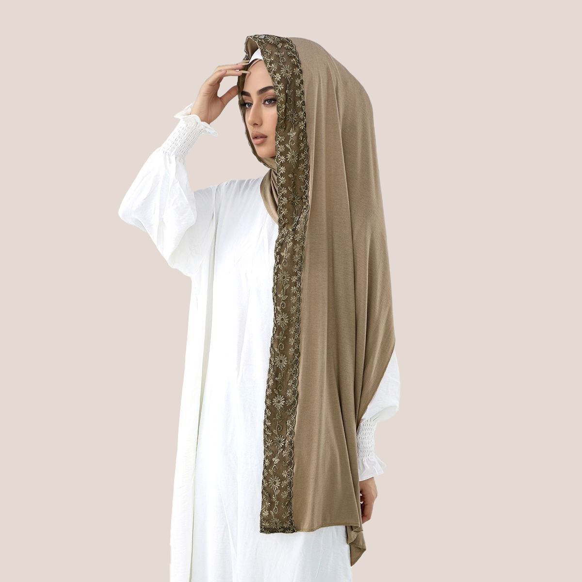 Lace Embroidery Cotton Jersey  - огляд і ціна Embroidery Fashion