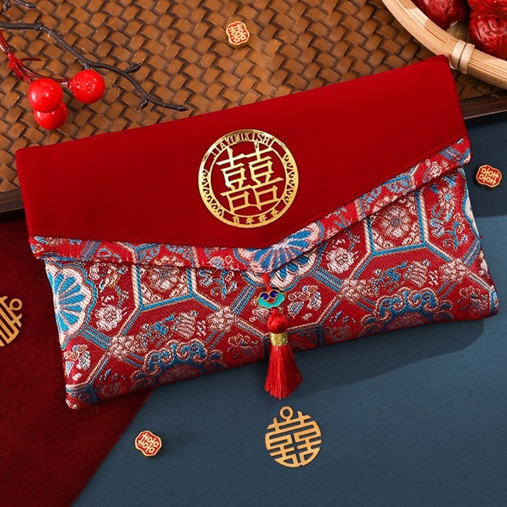 Blessing Words Brocade Red Env - огляд і ціна Embroidery House