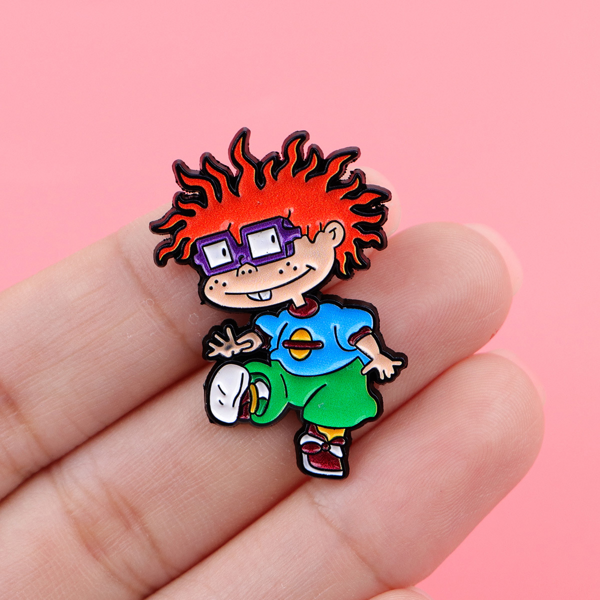 Rugrats brooch pin clothing ba - огляд і ціна Embroidery Textile