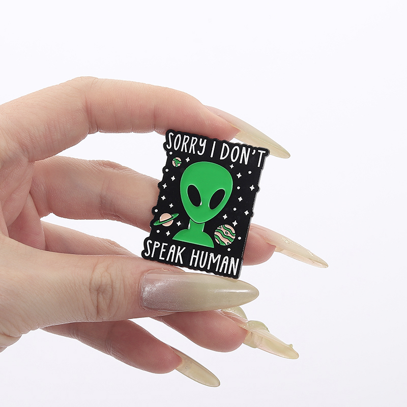UFO We Come To Party Enamel Pi - огляд і ціна Embroidery House