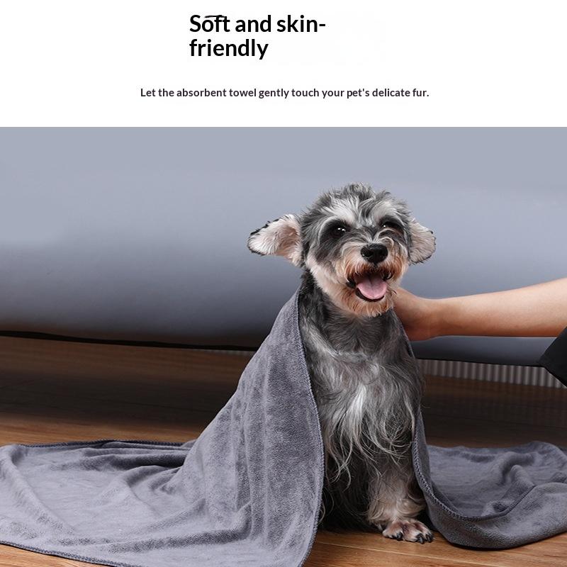 Hot Microfiber Pet Bath Towel  - огляд і ціна Embroidery Towel