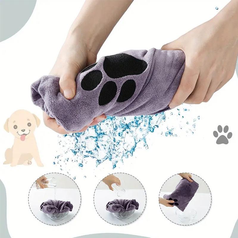 Hot Microfiber Pet Bath Towel  - огляд і ціна Embroidery Towel