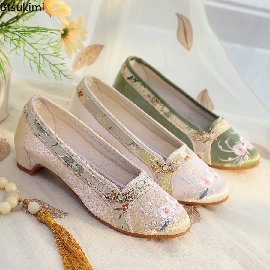 2026 New Women's Shoes Ethnic  - огляд і ціна Embroidery Style