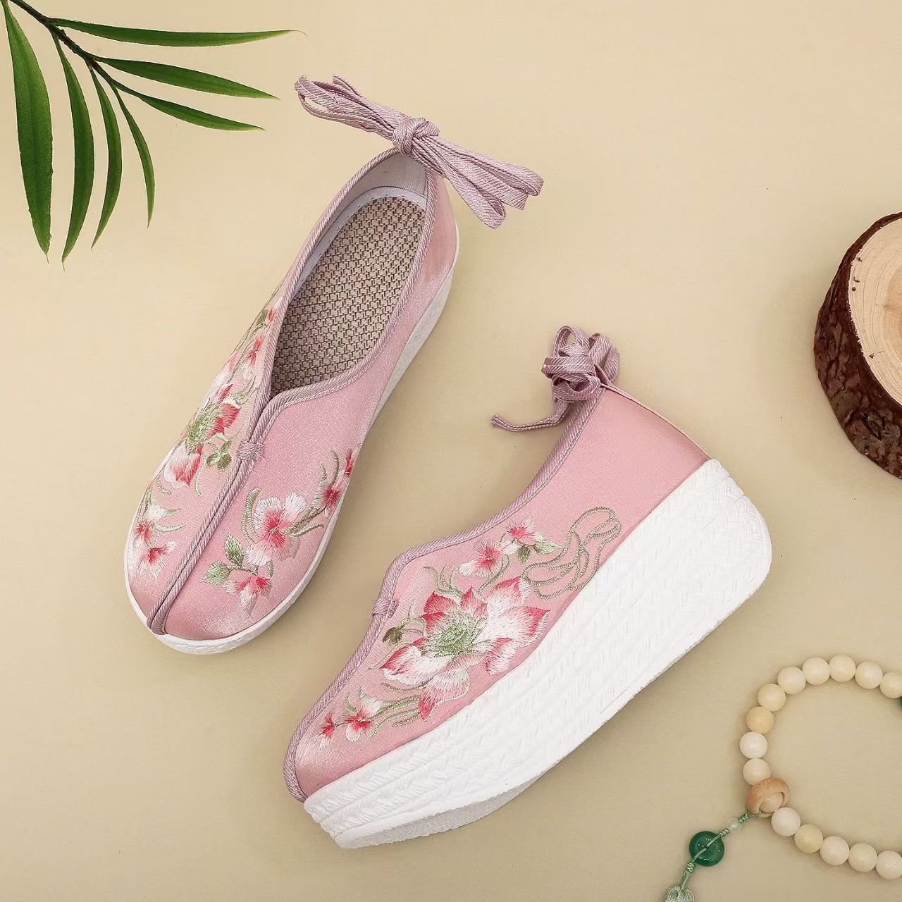 Woman Ethnic Style Wedges Embr - огляд і ціна Embroidery Style