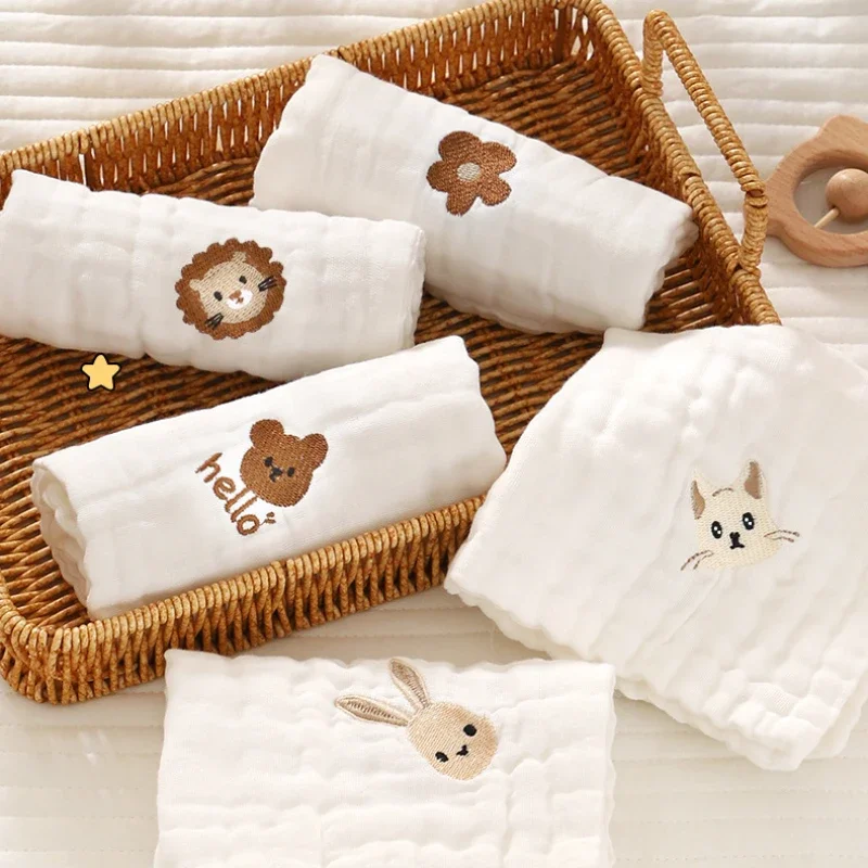 Baby Saliva Towels 6 Layer Cot - огляд і ціна Embroidery Towel