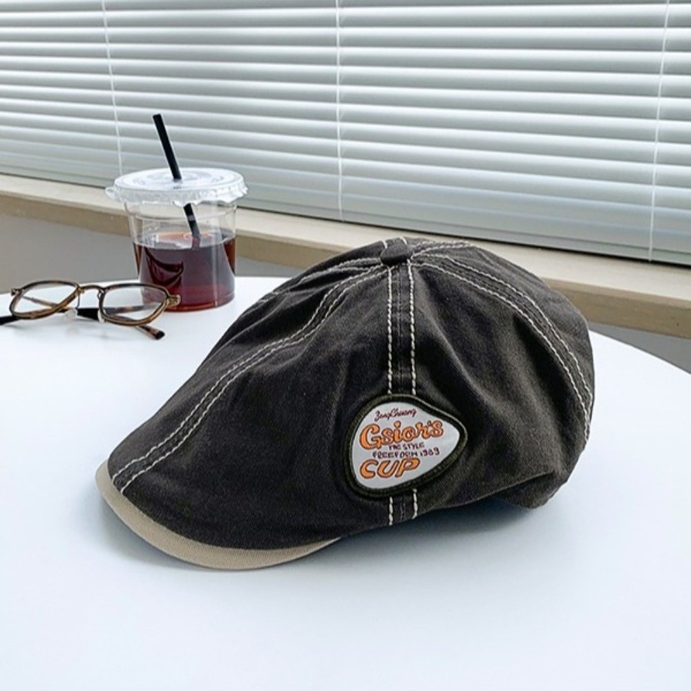 Casual Vintage Newsboy Flat Ca - огляд і ціна Embroidery Artist