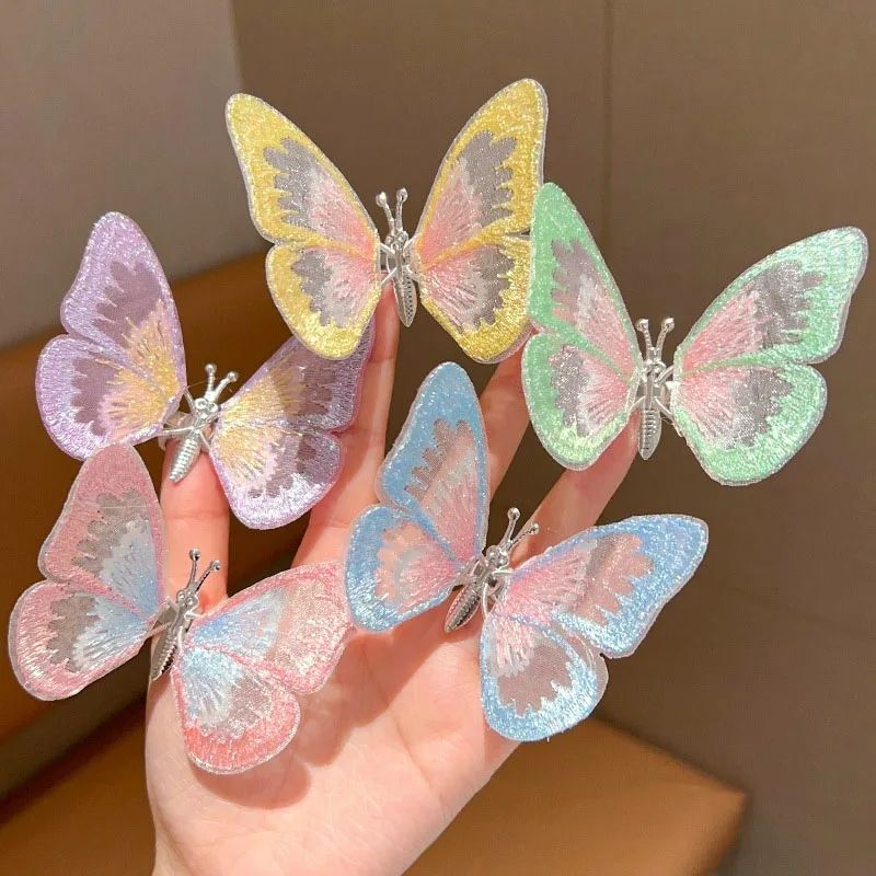 6/12PCS 3D Moving Butterfly Em - огляд і ціна Embroidery Design 3D