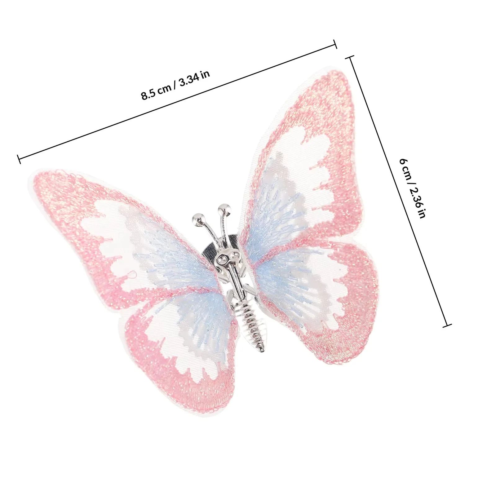 6/12PCS 3D Moving Butterfly Em - огляд і ціна Embroidery Design 3D