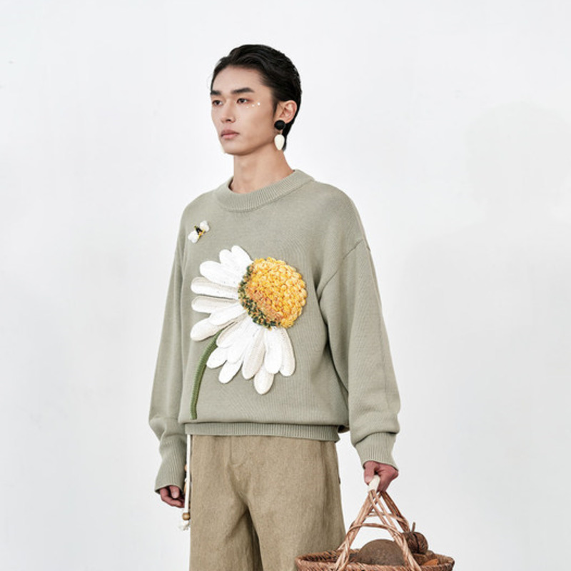 HKSH Spring Autumn New Men Tid - огляд і ціна Embroidery Design 3D