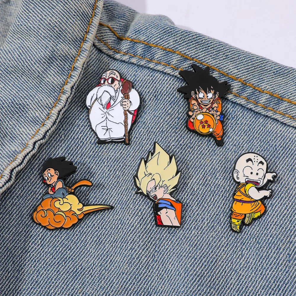 5 Pcs Classic Popular Anime Br - огляд і ціна Embroidery Textile