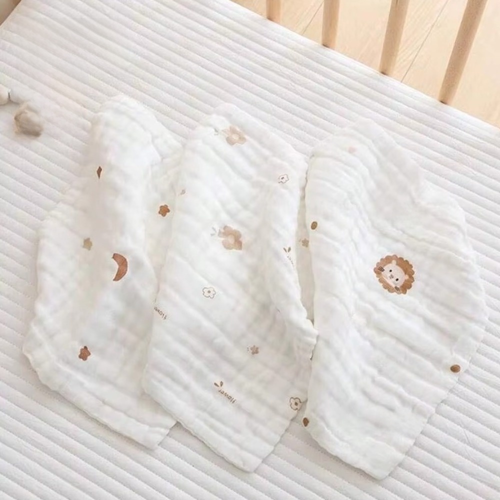 2PCS 6 Layer Cotton Baby Saliv - огляд і ціна Embroidery Towel