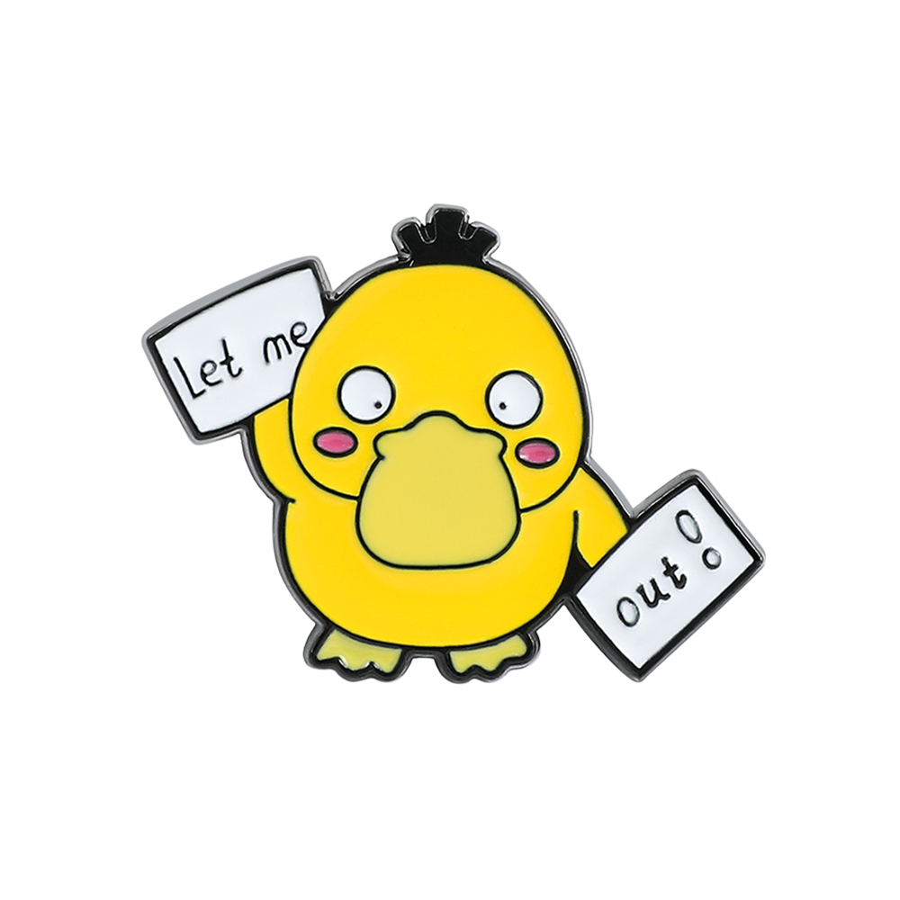 1 Pc ​Anime Duckling Brooch Ca - огляд і ціна Embroidery Textile