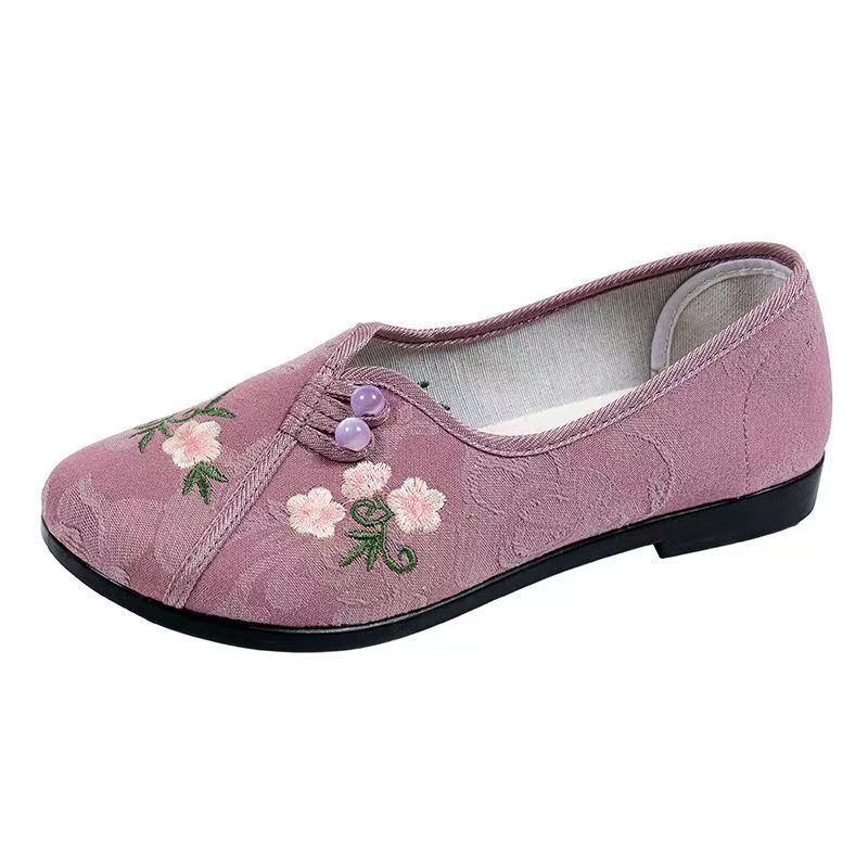 Chinese Style Women Flat sole  - огляд і ціна Embroidery Style
