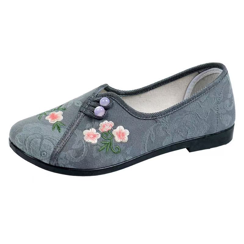 Chinese Style Women Flat sole  - огляд і ціна Embroidery Style