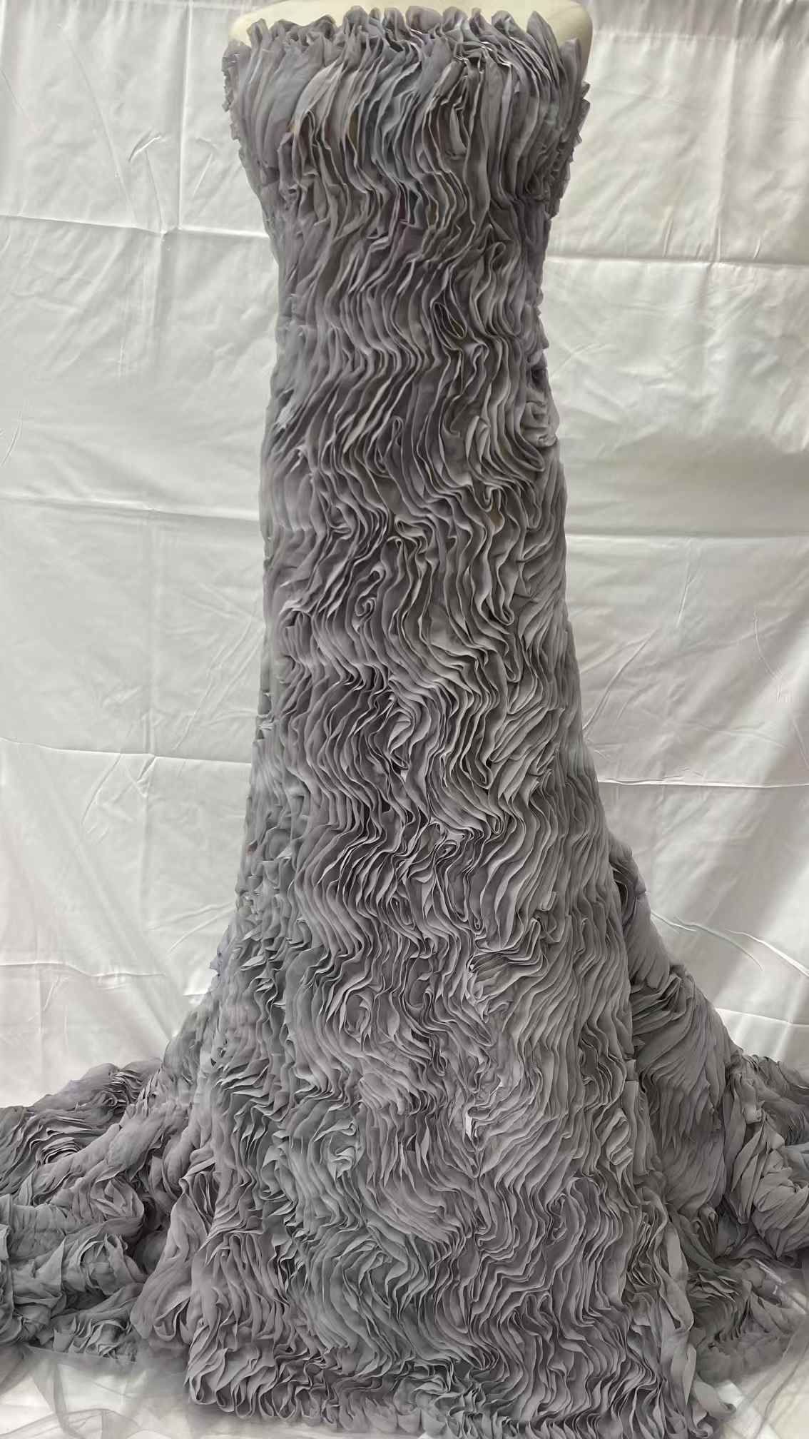 New Design African Tulle Lace  - огляд і ціна Embroidery Design 3D