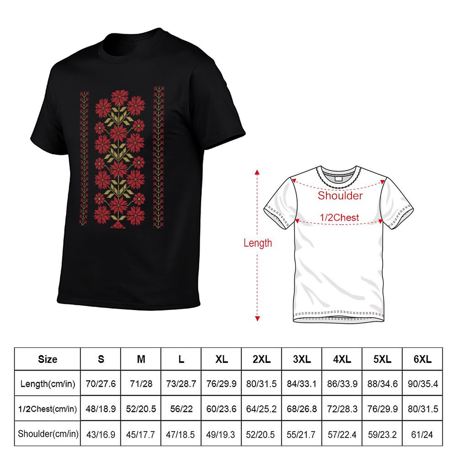 Traditional Tatreez Embroidery - огляд і ціна Embroidery Design Patterns Flowers