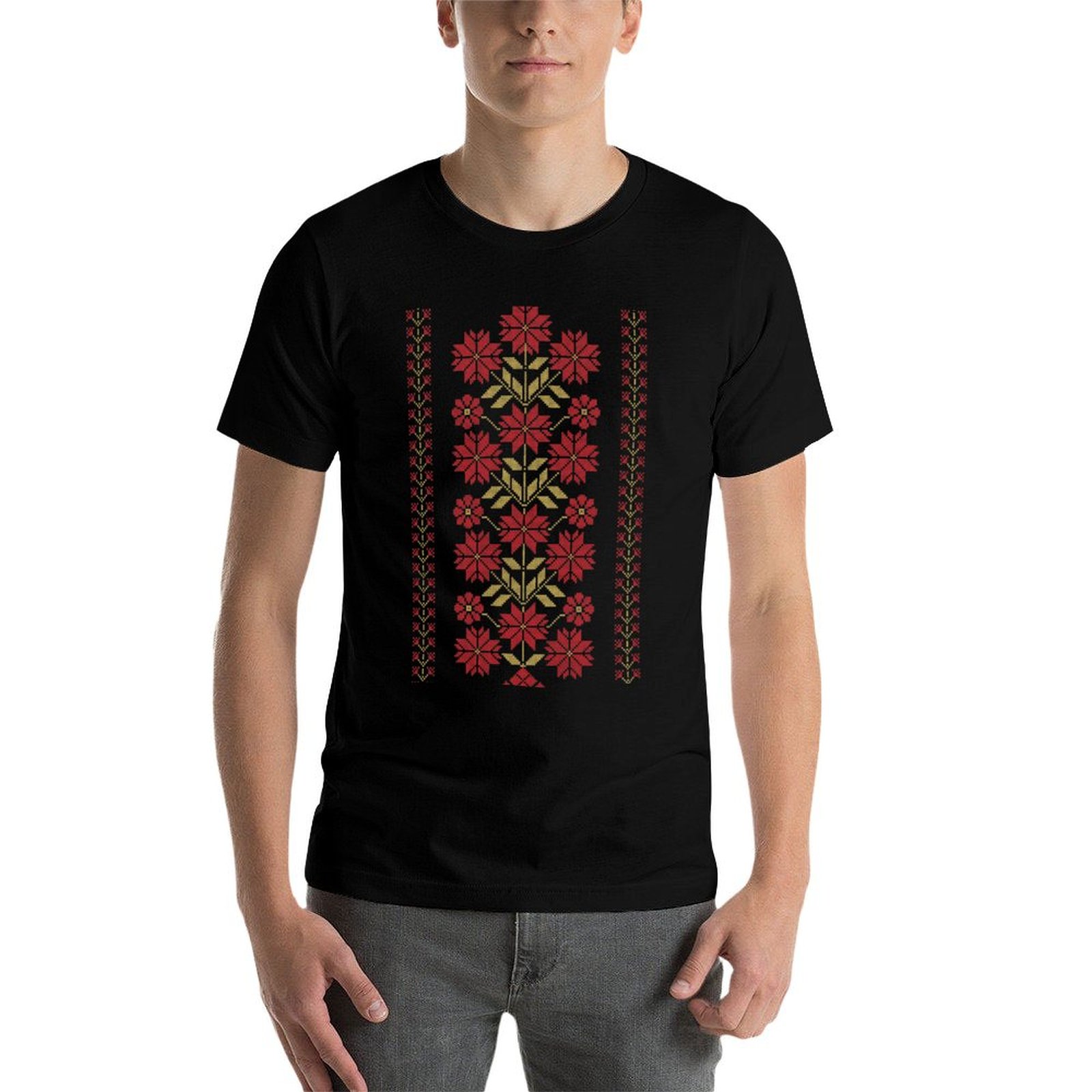 Traditional Tatreez Embroidery - огляд і ціна Embroidery Design Patterns Flowers