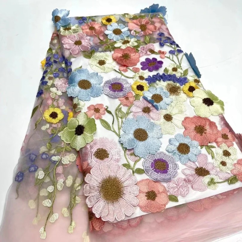 3D Applique Embroidery Floral  - огляд і ціна Embroidery Design 3D