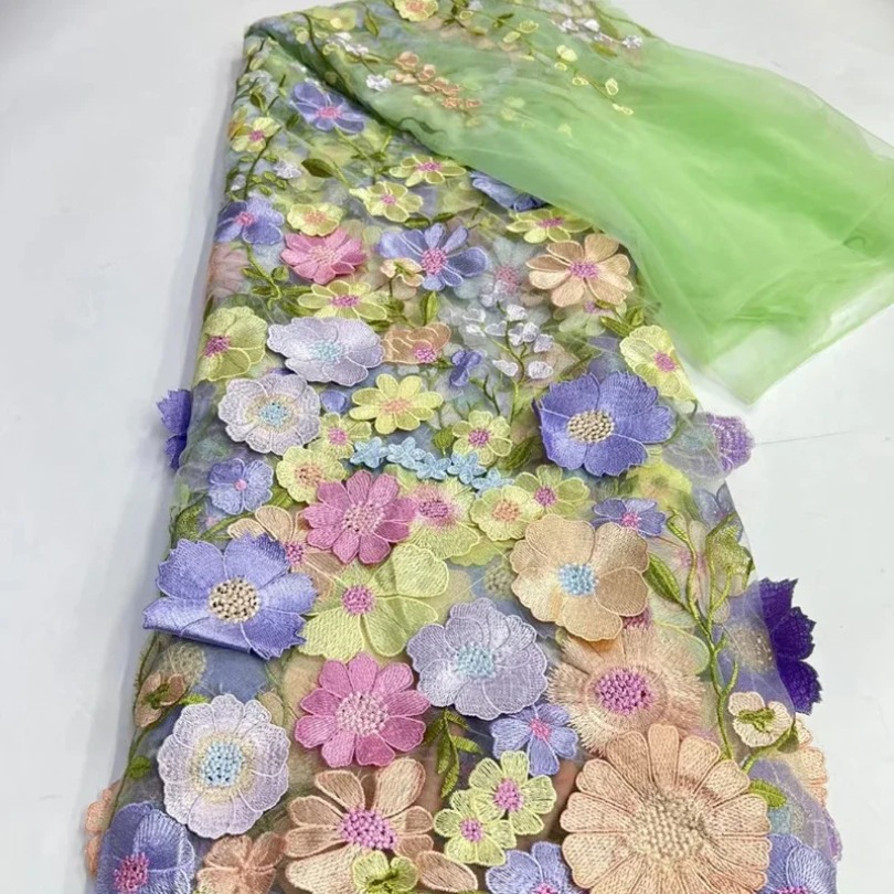 3D Applique Embroidery Floral  - огляд і ціна Embroidery Design 3D