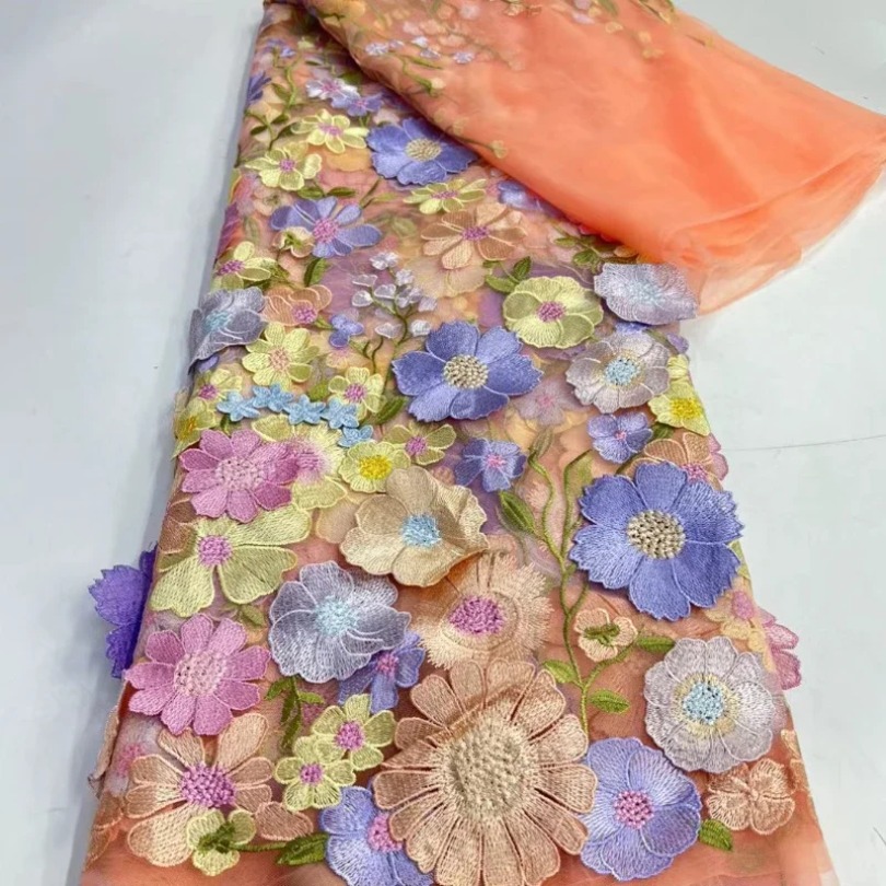 3D Applique Embroidery Floral  - огляд і ціна Embroidery Design 3D