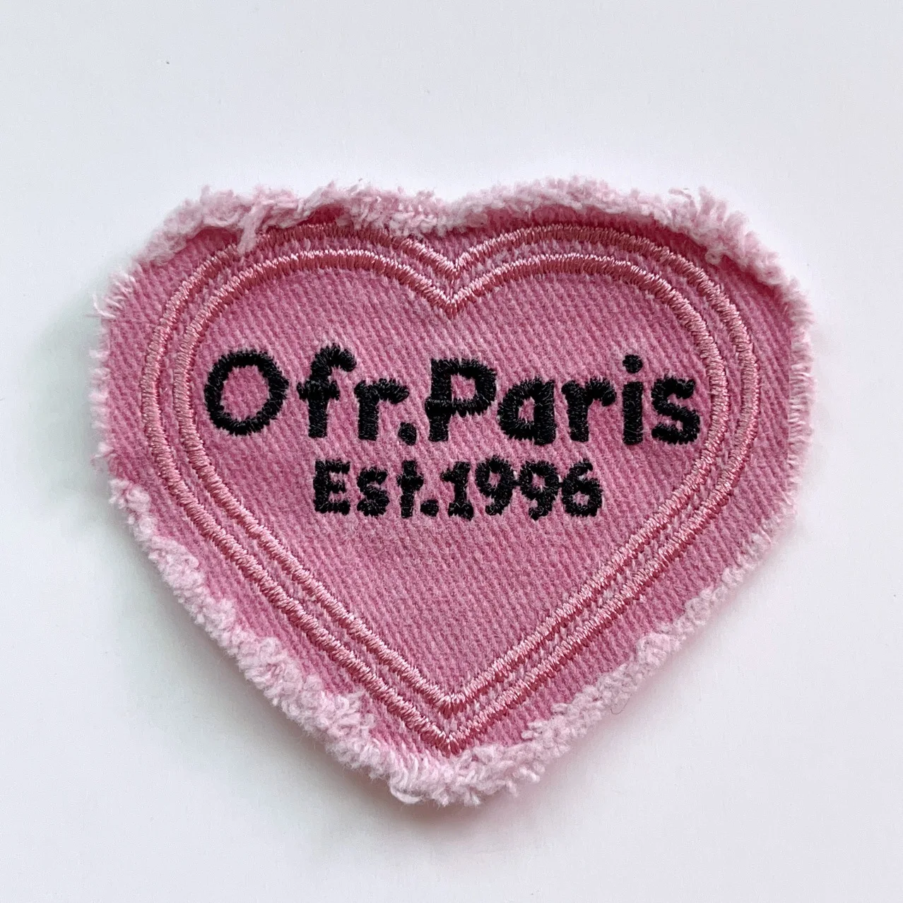 Pink Heart Applique for Clothe - огляд і ціна Embroidery Artist