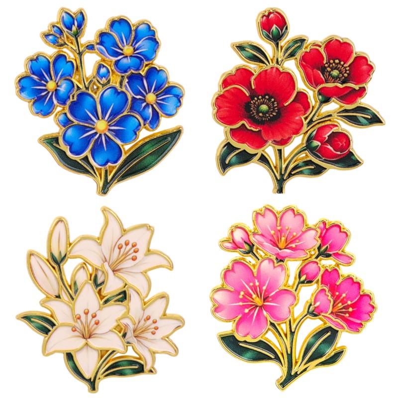 Cute Vintage Colorful Floral E - огляд і ціна Embroidery Textile