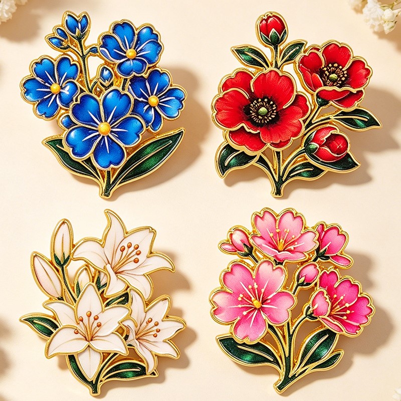 Cute Vintage Colorful Floral E - огляд і ціна Embroidery Textile