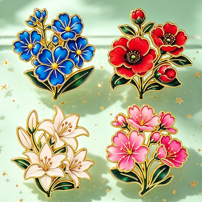 Cute Vintage Colorful Floral E - огляд і ціна Embroidery Textile