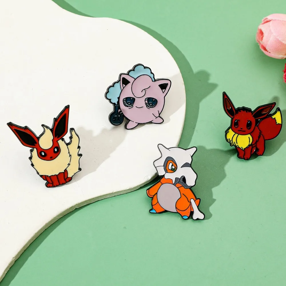 4 Pcs Characters Cartoon Brooc - огляд і ціна Embroidery Textile