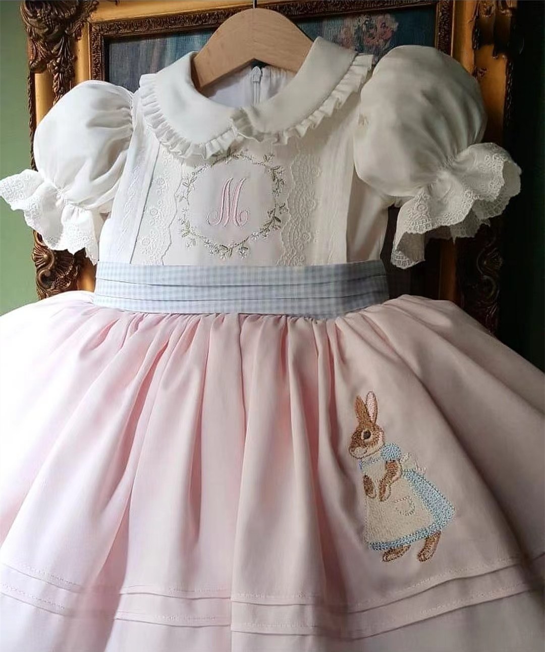Baby Girl Summer Pink Rabbit E - огляд і ціна Embroidery Rabbit